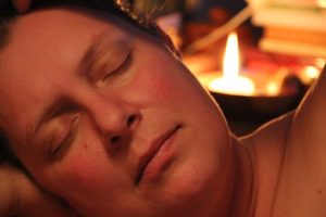 woman sleeping